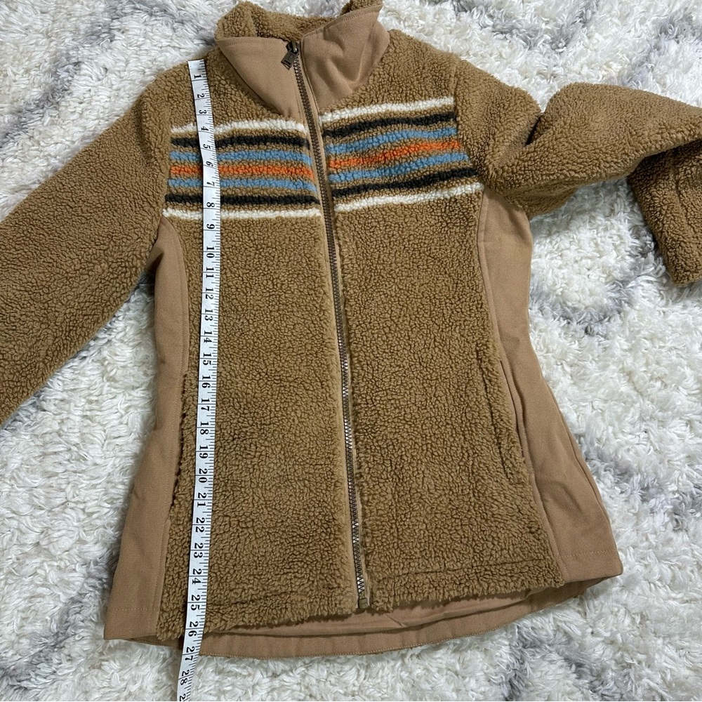 PENDLETON Brooke Chimayo Sherpa
Jacket Tan Brown Teddy Fuzzy - Picture 10 of 13